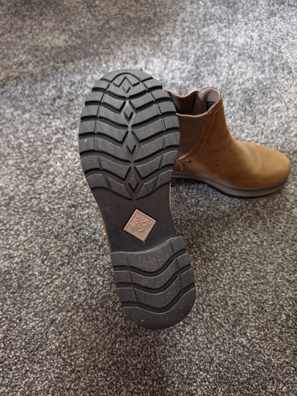 The Muck Boot Company Women's Brown Chelsea Ankle Boots - Picture 3 of 6